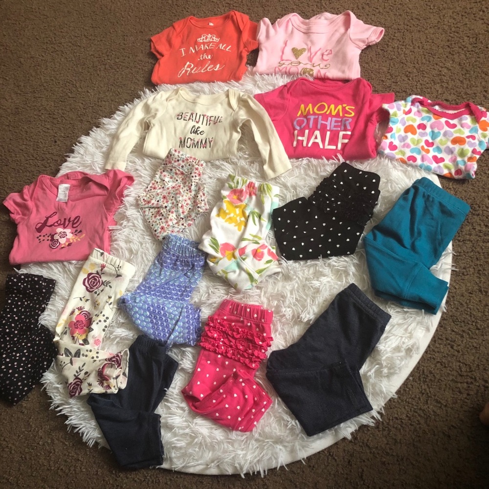 Girls Baby Clothes Bundle